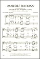 Savior of the Nations Come SATB choral sheet music cover